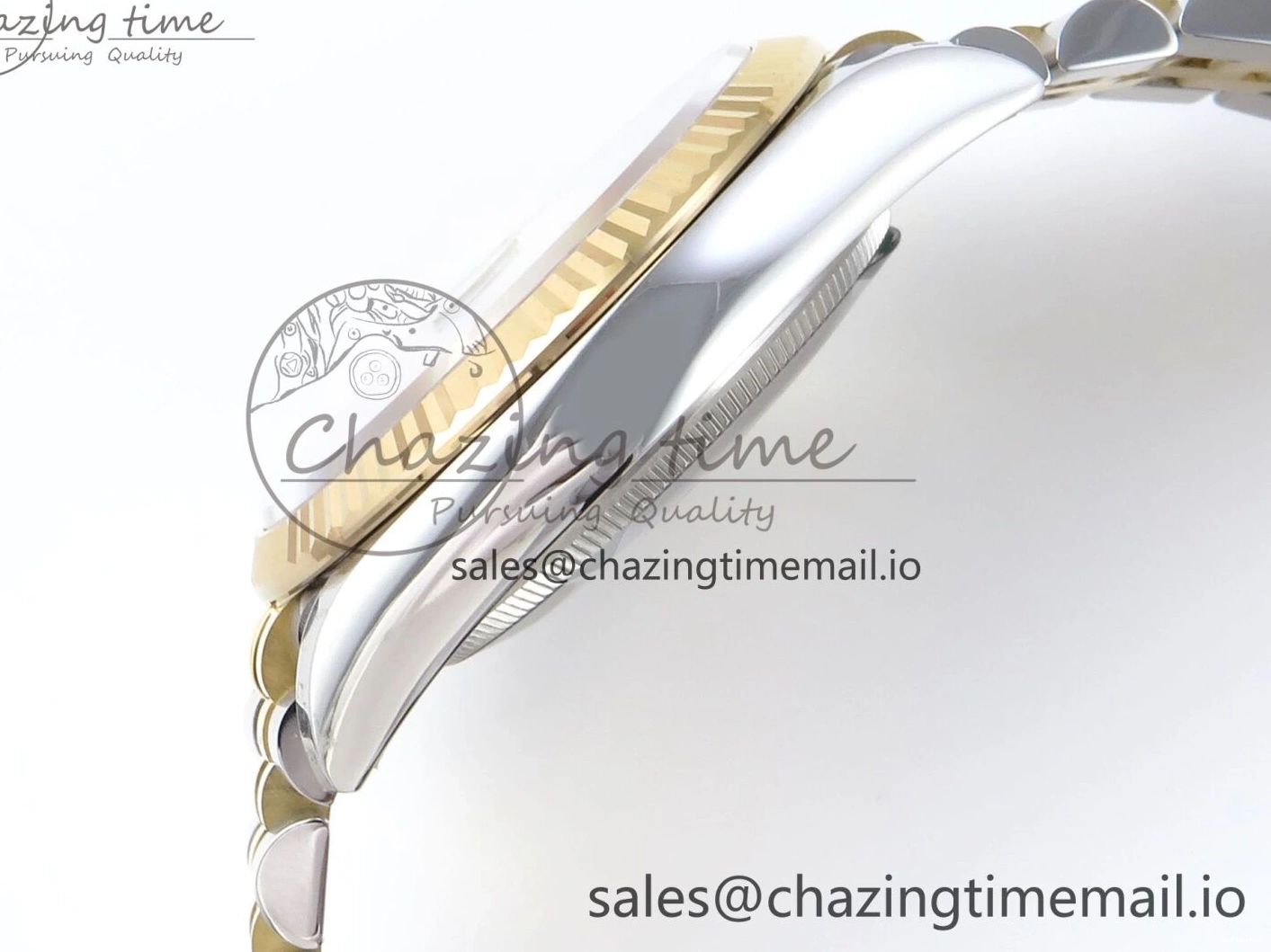 SS Dial YG EWEF Leaf Edition A3235 on Jubilee 126233 36 DateJust Best YG Bracelet 0501